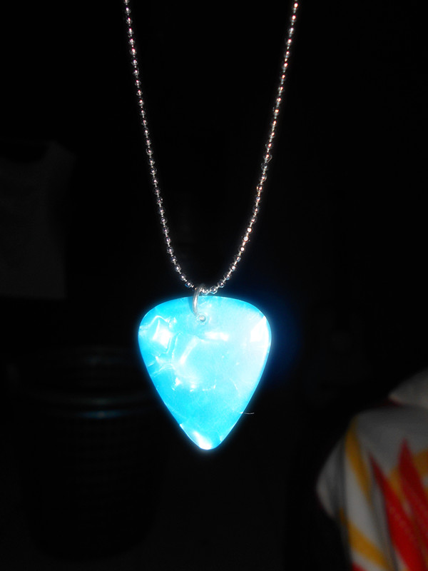 Blue Pick Necklace