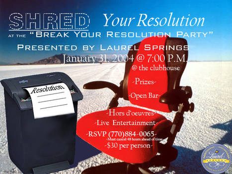 'Break Your Resolution and qu