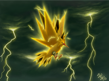 Zapdos, lord of thunderstorms