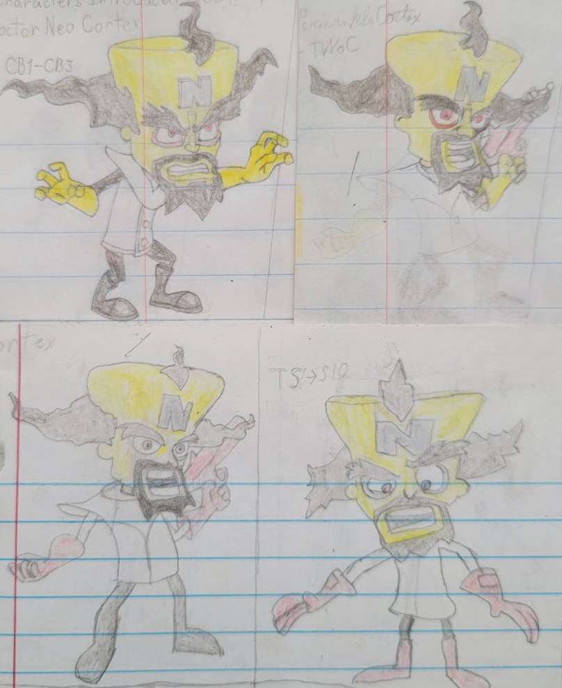 Neo Cortex Humans Neo Cortex - Design comparison by CrashXFusion on DeviantArt