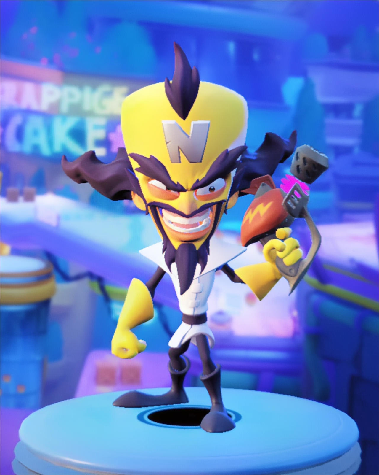 Mr Cortex Cortex Model Crash Bandicoot Dr Neo Cortex Digital STL Files