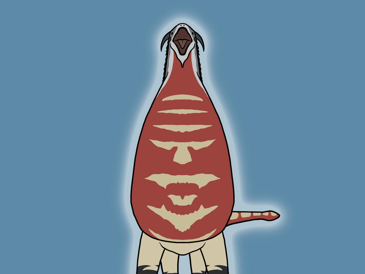 Chimera front view by MisterTriangleWorld on DeviantArt