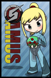 Zero Suit Samus badge