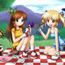 CM: 2 Girls Having A Picnic