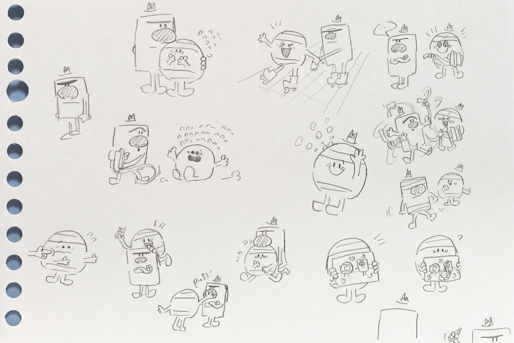 More Mr.Grumpy and Mr.Bump sketch! by LittlemissDrums on DeviantArt