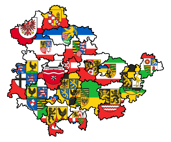 Thuringia Districts flag map by ktchupandmstrd on DeviantArt