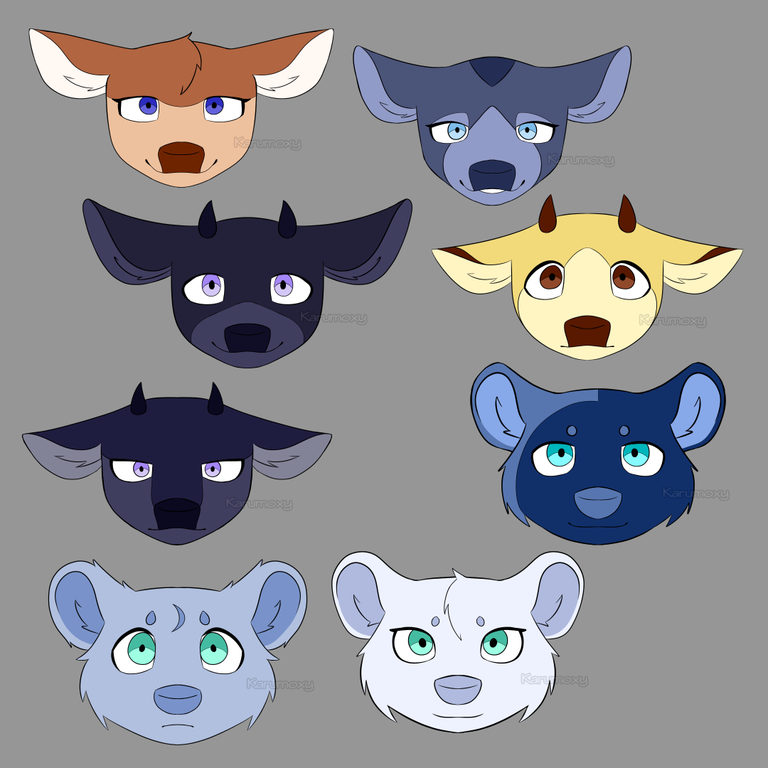 Deviantart Model Faces Character Faces by karumoxy on DeviantArt