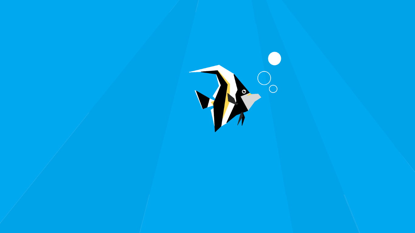 Modern Fish Wallpaper