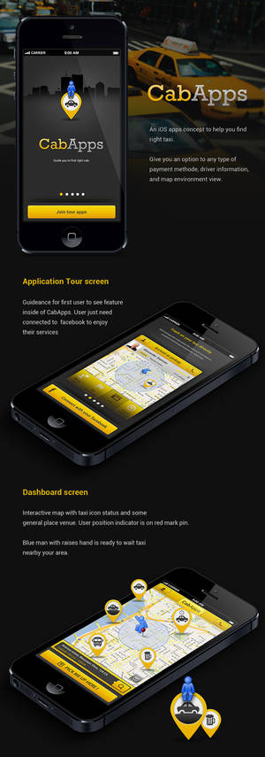 CabApps iOS application concept