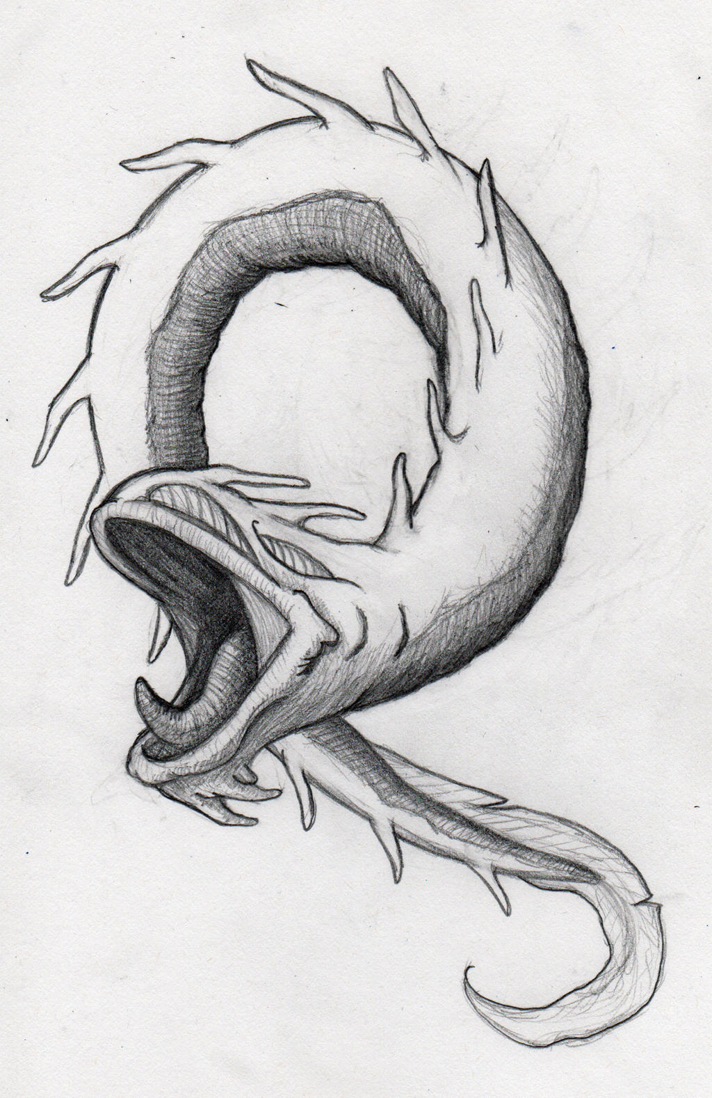 Leviathan sketch 1 by AshleyRussell on DeviantArt