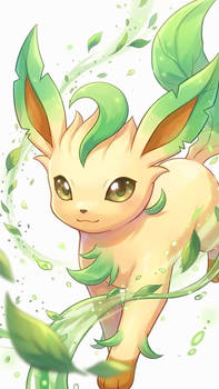 FT: A Draw Art, just a incomplete Leafeon... Sorry!
