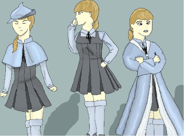 Beauxbatons Girls' Uniform