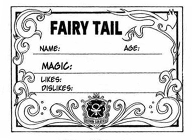 fairy tail  card