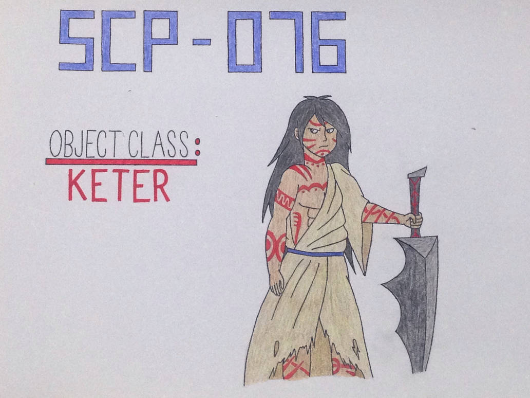 SCP-076 Able  Object class keter 