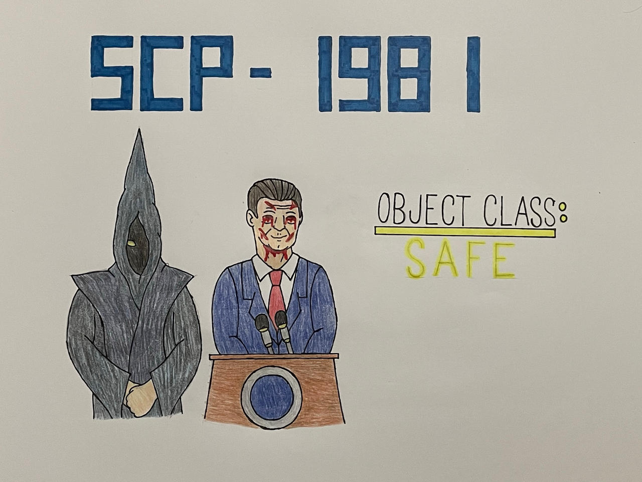 RONALD REAGAN CUT UP WHILE TALKING (SCP-1981) by DON2602 on DeviantArt