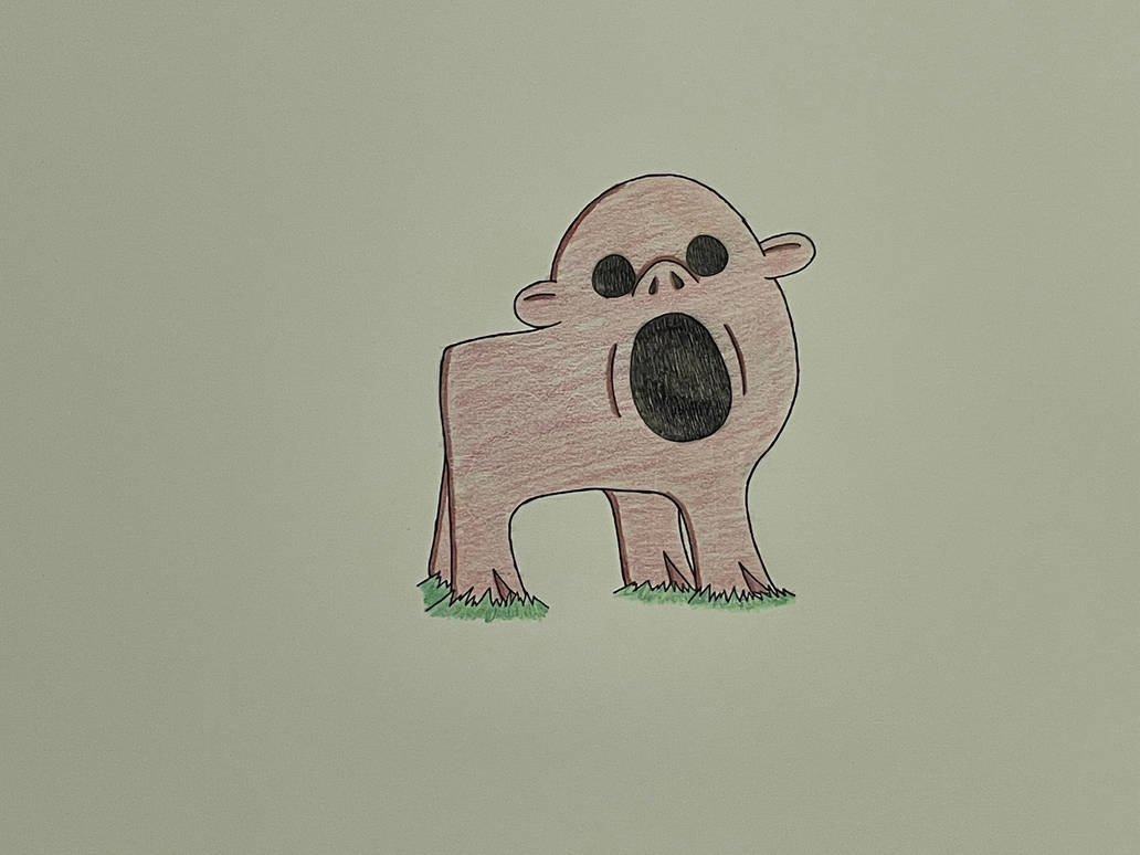Pig Creature - Trevor Henderson by DON2602 on DeviantArt