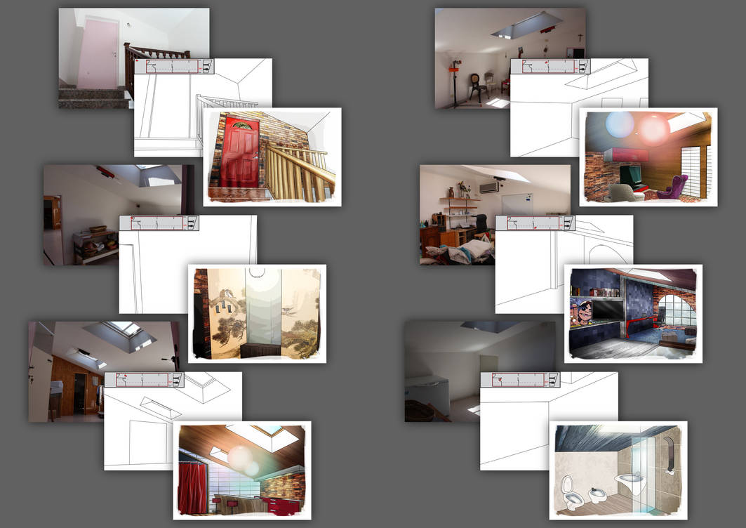 Portfolio: Interior redesign project B by Quantamashu on DeviantArt