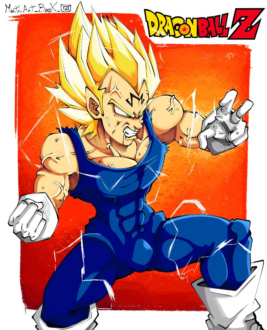 super vegeta final flash by charlieeart on DeviantArt