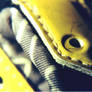 Closeup of Biking Glove