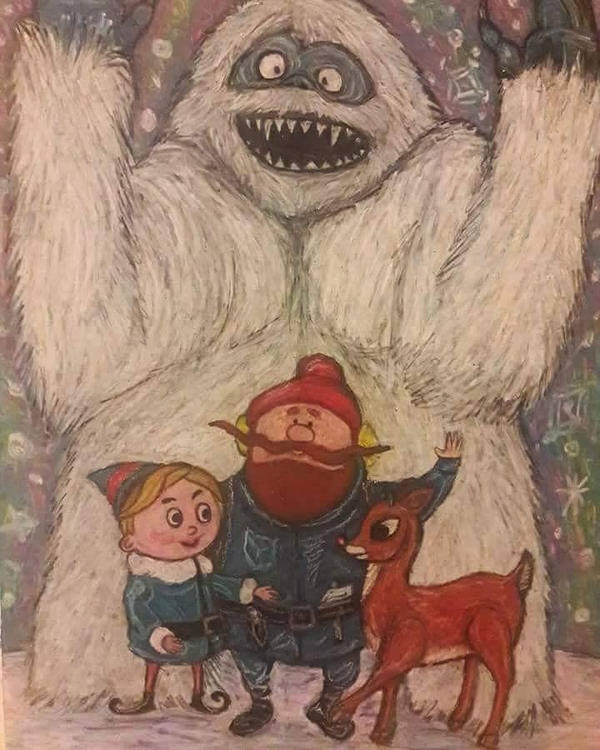 Rudolph The Red nose Reindeer by J9Messenger on DeviantArt