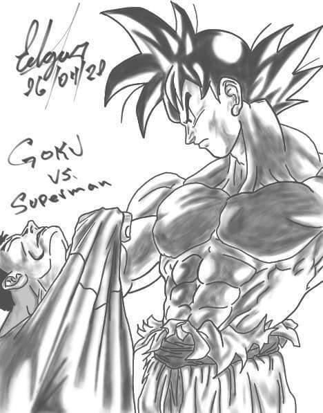Alexbii goku vs superman by AlexBii95 on DeviantArt