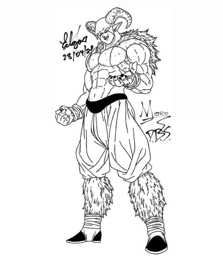 Alexbii Moro ultra instinto by AlexBii95 on DeviantArt