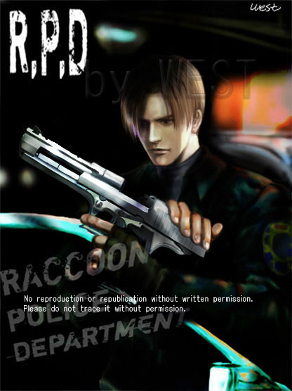 resident evil RPD LEON