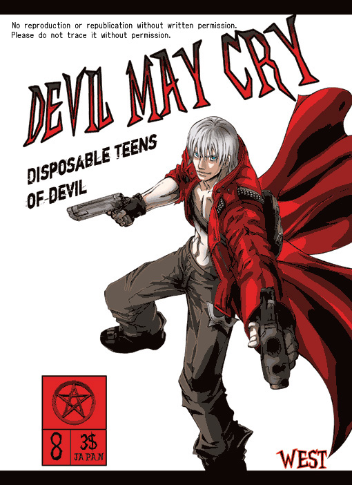 devil may cry comic DANTE