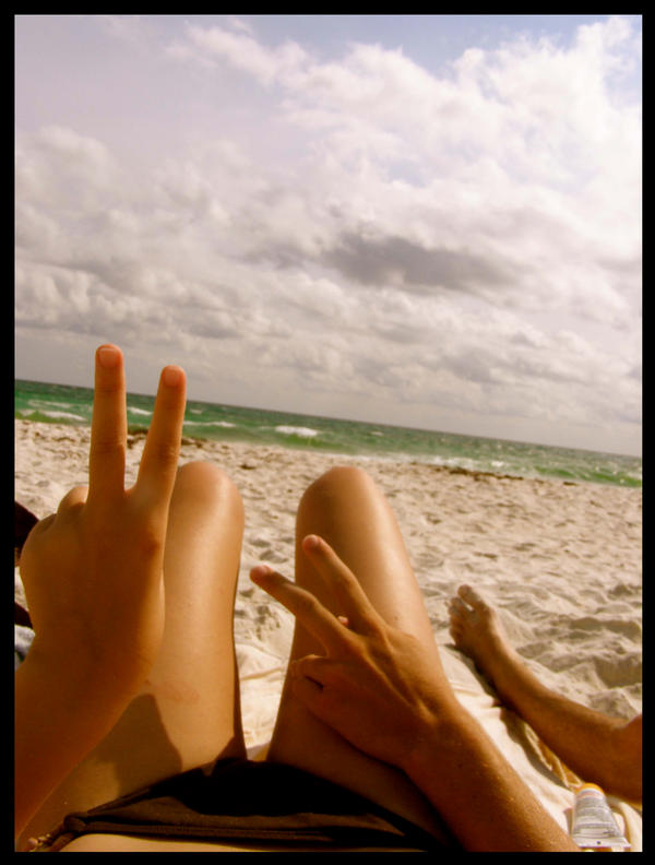Beach Week Peace Beach Peace by courtneyhuckaby on DeviantArt
