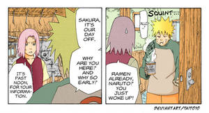 Naruto and Sakura and Ramen