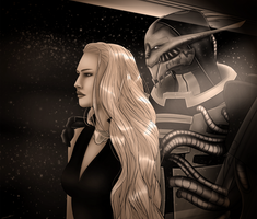 [Saren Arterius and Kirsen Shepard] Missing you