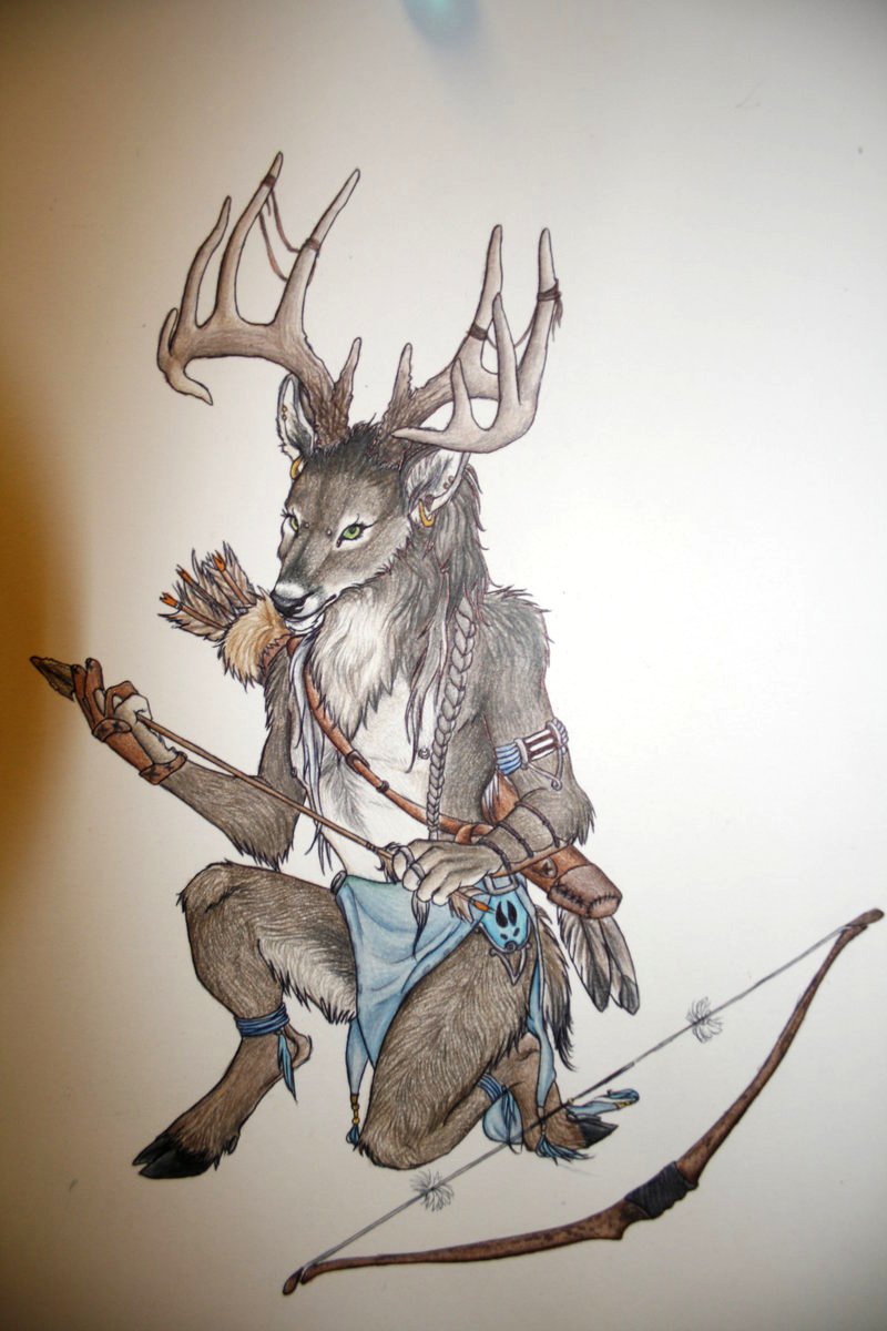 White tailed archer