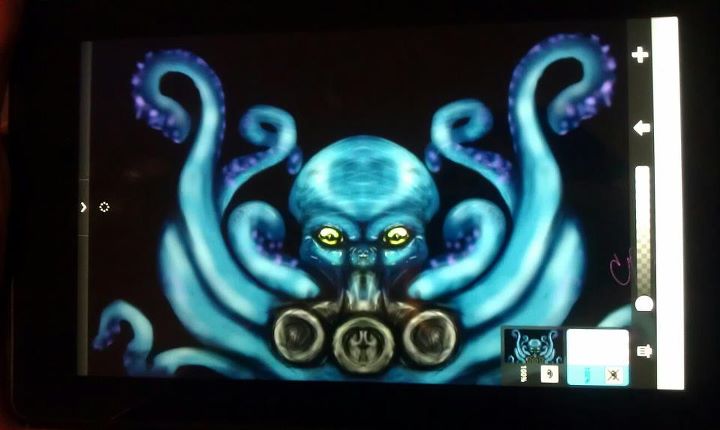 Octopus on Kindlefire