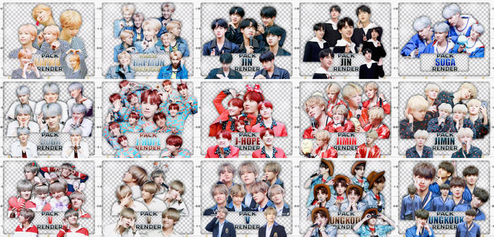 20171013 PACK RENDER BTS OKTEAM ((=