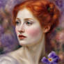 Face Of A Woman Skin Porcelain Red Hair Aiaart, Wi
