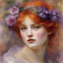 Face Of A Woman Skin Porcelain Red Hair Aiaart, Wi
