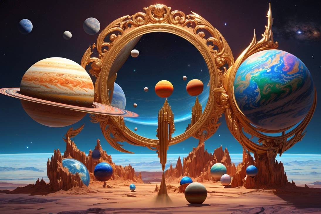 large mirrors by elie2027 on DeviantArt