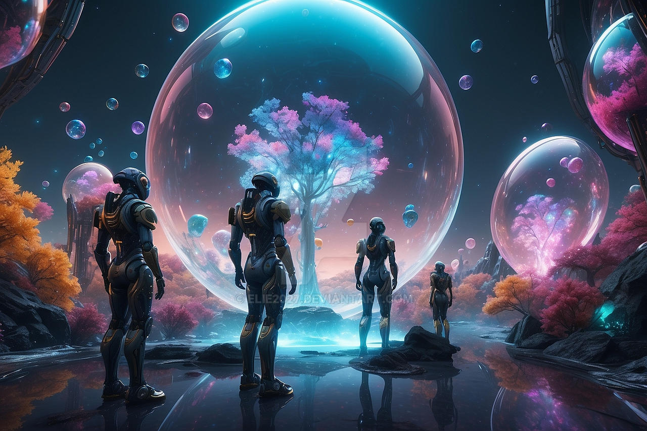 multiverse art fantasy multic cyborg by elie2027 on DeviantArt