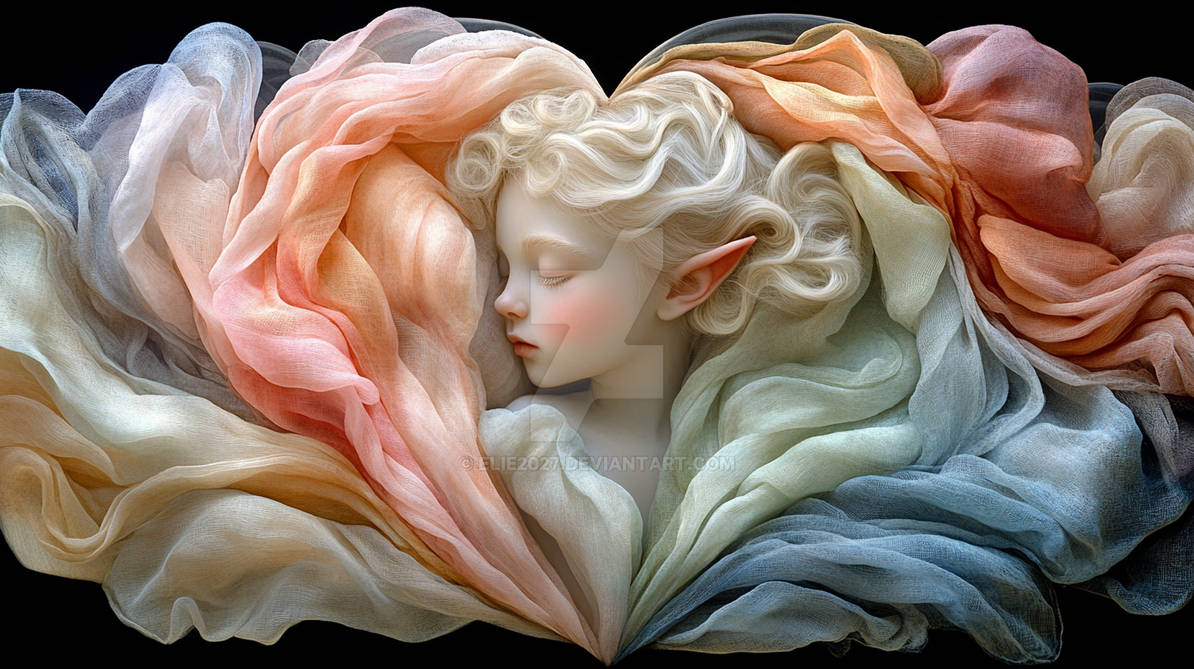 Daydream of a young elf by elie2027 on DeviantArt