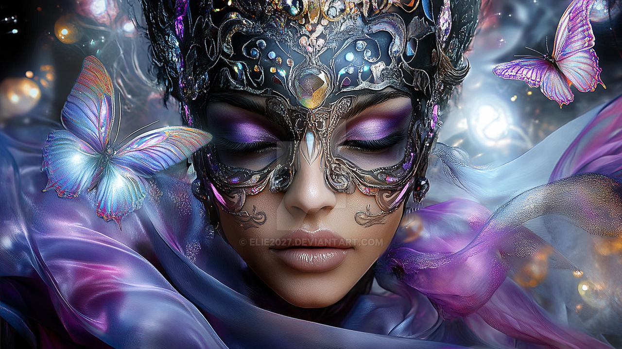 Mythic Mask The enchantment of the mystical mask by elie2027 on DeviantArt