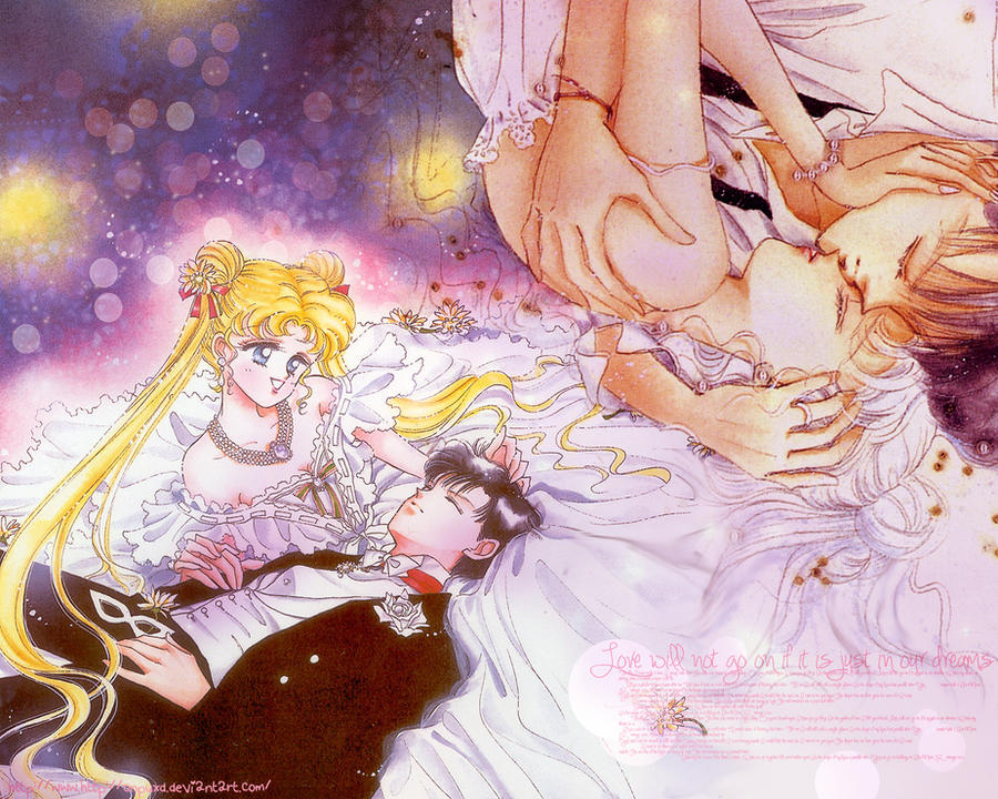 usagi x mamoru wallpaper.