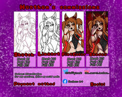 Commission Price Sheet