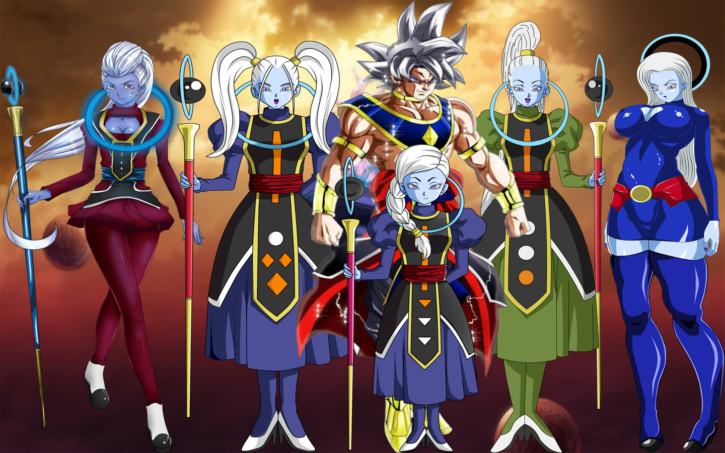 Goku Dios Destructor y sus Angeles by EngelBlack on DeviantArt Goku Dios Destructor y sus Angeles by EngelBlack on DeviantArt