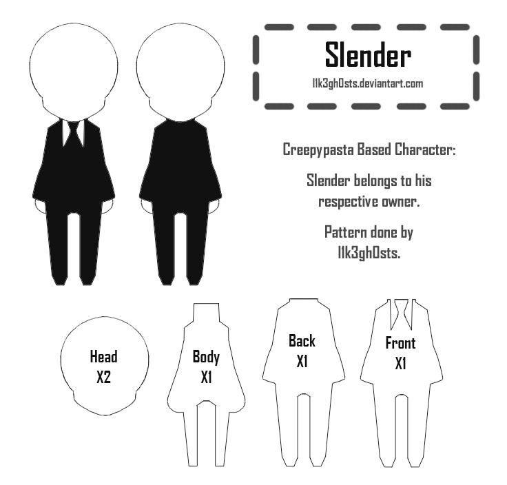 Pattern: Slender by l1k3gh0sts on DeviantArt