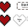 Pattern: 8-bit Heart