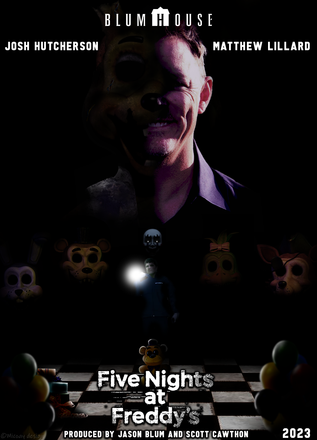 New Can You Survive Fnaf Movie Poster Official, Blumhouse Twitter Poster  Wall Art - Allsoymade