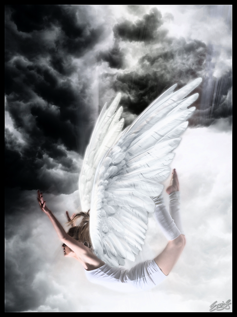 Falling Angel by Ergeiz2 on DeviantArt