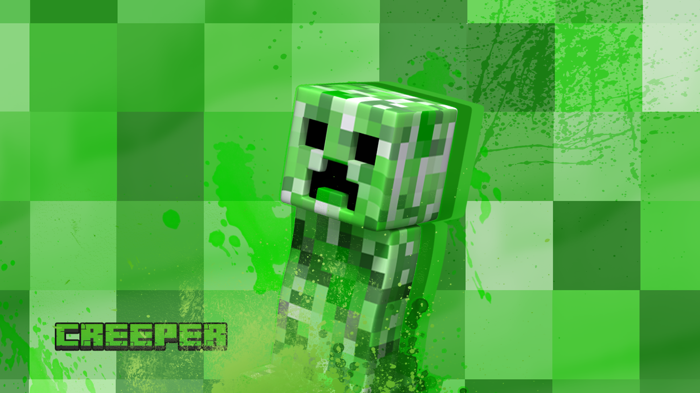 Wallpaper Creeper Minecraft by darkyx on DeviantArt
