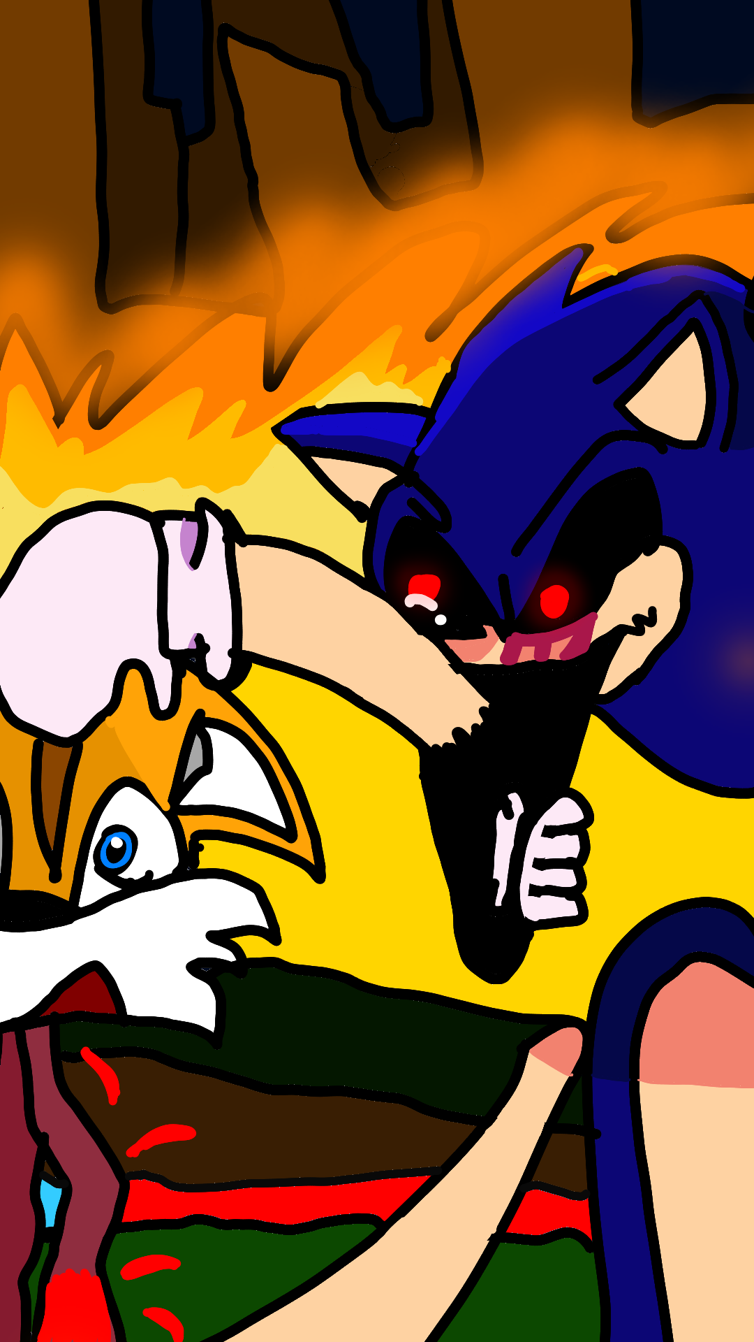 Fnf vs Online x Sonic.exe by Geonic567Daniel on DeviantArt