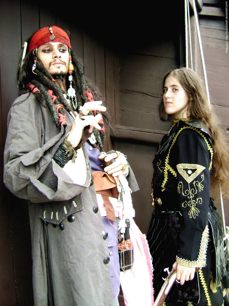 Jack Sparrow-Elizabeth Swann I by PriSuicun on DeviantArt